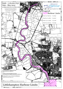 Littlehampton Harbour Limits from 2015 HRO