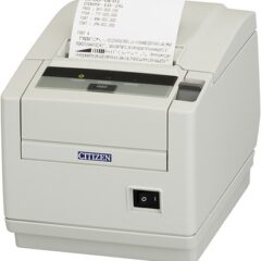Citizen CT S601II Mid Range Pos Printer Left Facing With Receipt