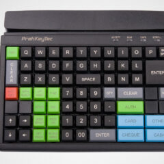PrehKeyTech MCI84 pos keyboard Flat From Above