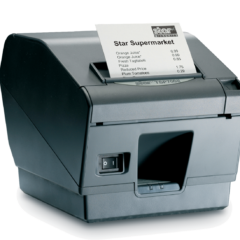 Star TSP700II Receipt Printer Left Facing black version horizontal