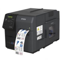 Epson ColorWorks C7500C7500G Colour Label Printer Left Facing