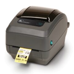 Zebra GK420t Compact Thermal Transfer Desktop Label Printer Black With Label with receipt