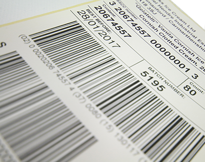 Variable Barcode Label Landing Page