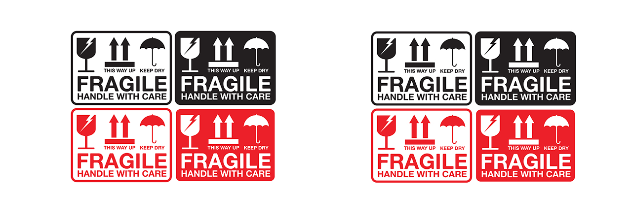 Fragile Label Type